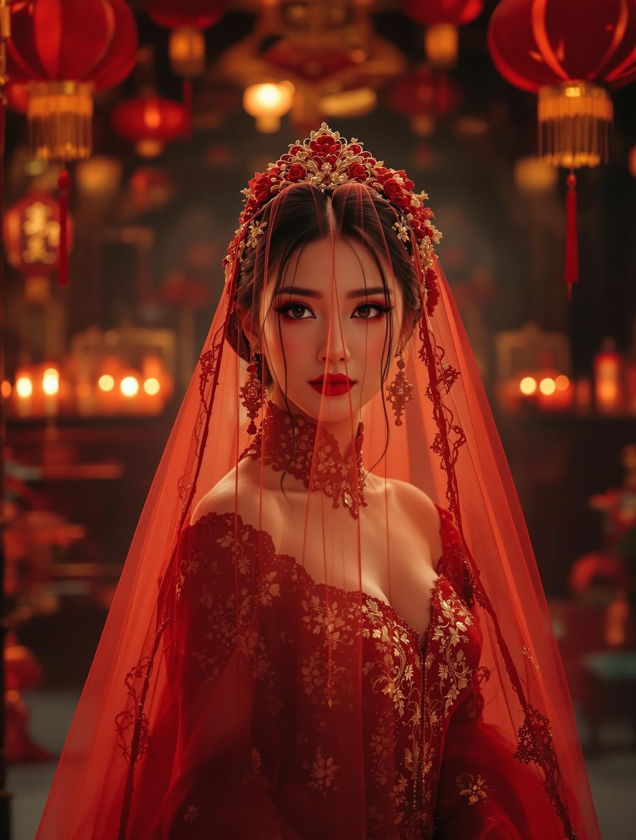 穿越短剧推荐《替嫁新娘是大佬》- 先婚后爱题材短剧封面