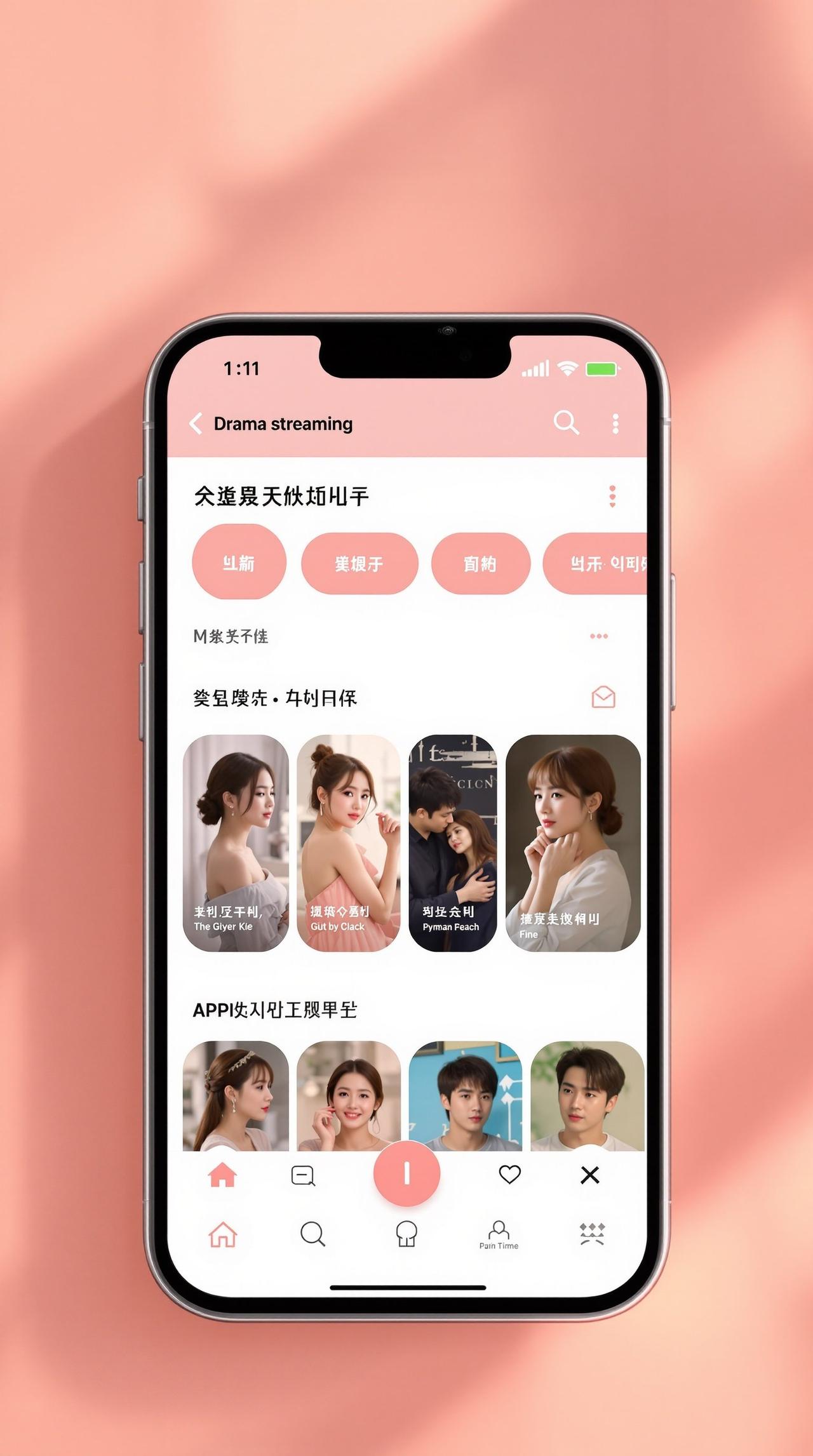 穿越短剧推荐App界面预览
